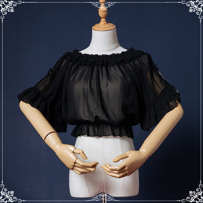Black Lolita Bow Dress Set SE23959