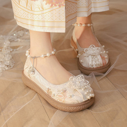 Pearl Flower Hanfu Shoes SE23066