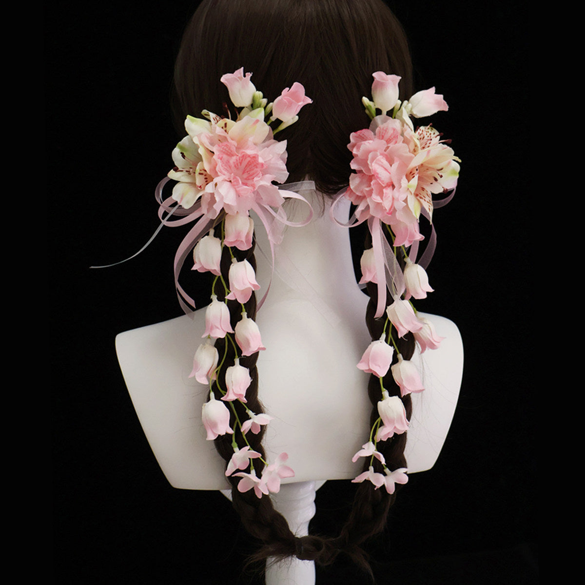 Tassel Bow Flower Hair Accessory SE23961