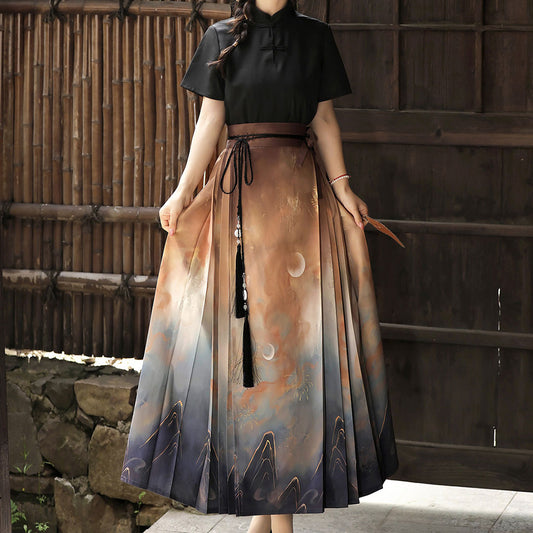 Tassel Beacon Fire Hanfu Set SE23162