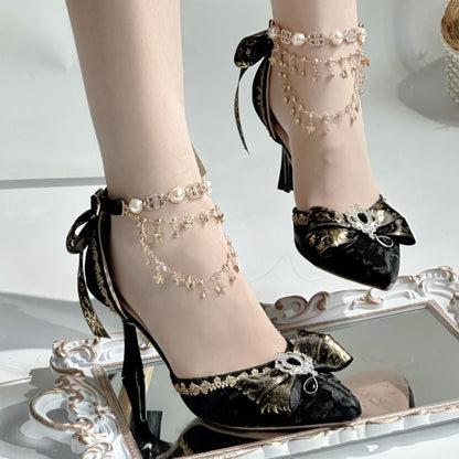 Black Bow Shoes SE23944