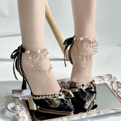 Black Bow Shoes SE23944