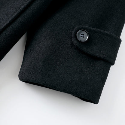 Black Woolen Coat SE23830