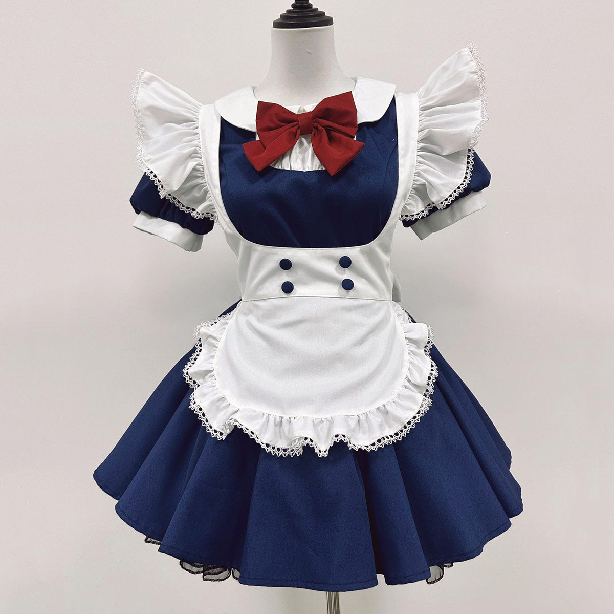 Bow Blue Maid Dress SE23758