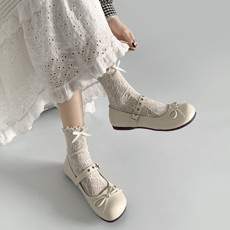 Bow Flat Shoes SE23236