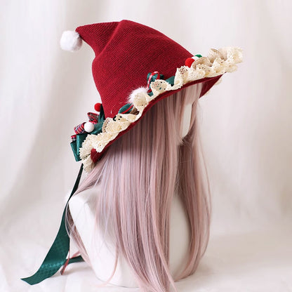 Bow Flower Christmas Hat SE22947