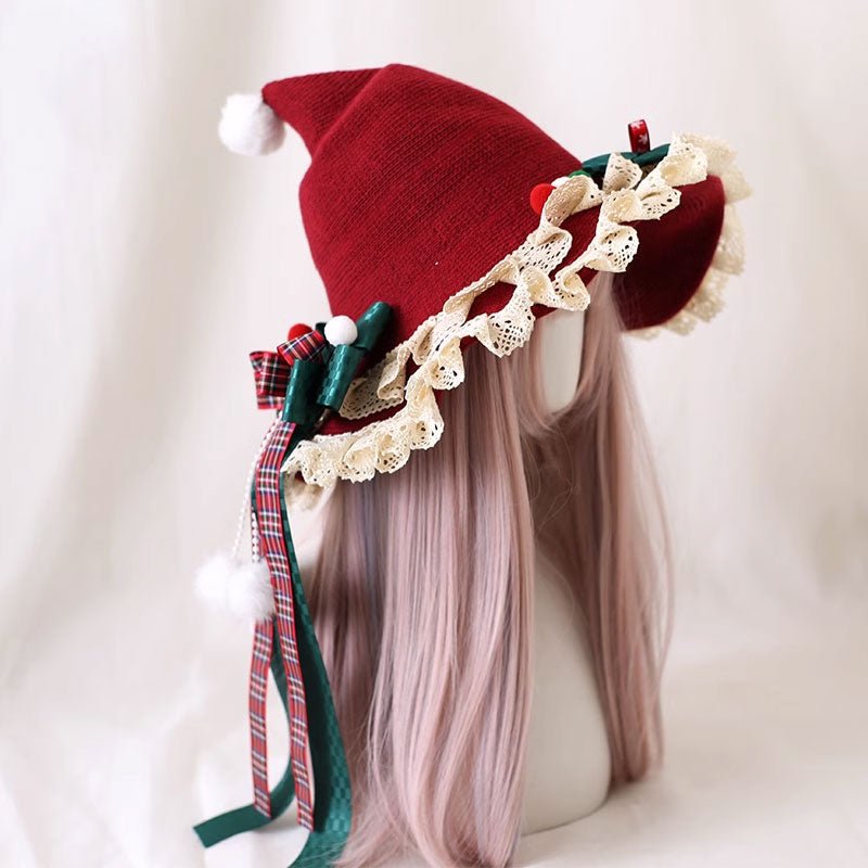 Bow Flower Christmas Hat SE22947
