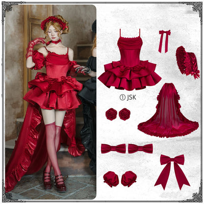 Bow Flower Sling Dress SE23451
