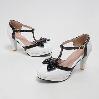Bow Heels Shoes SE23896