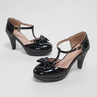 Bow Heels Shoes SE23896