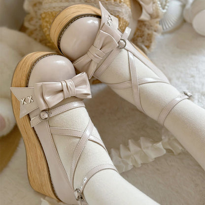 Bow Platform Shoes SE23596
