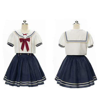 Bowknot Navy Sailor Set SE22843
