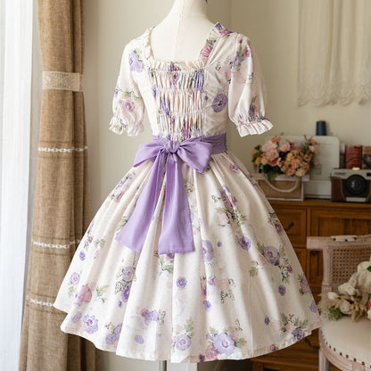 Butterfly Flower Elegant Dress SE22802