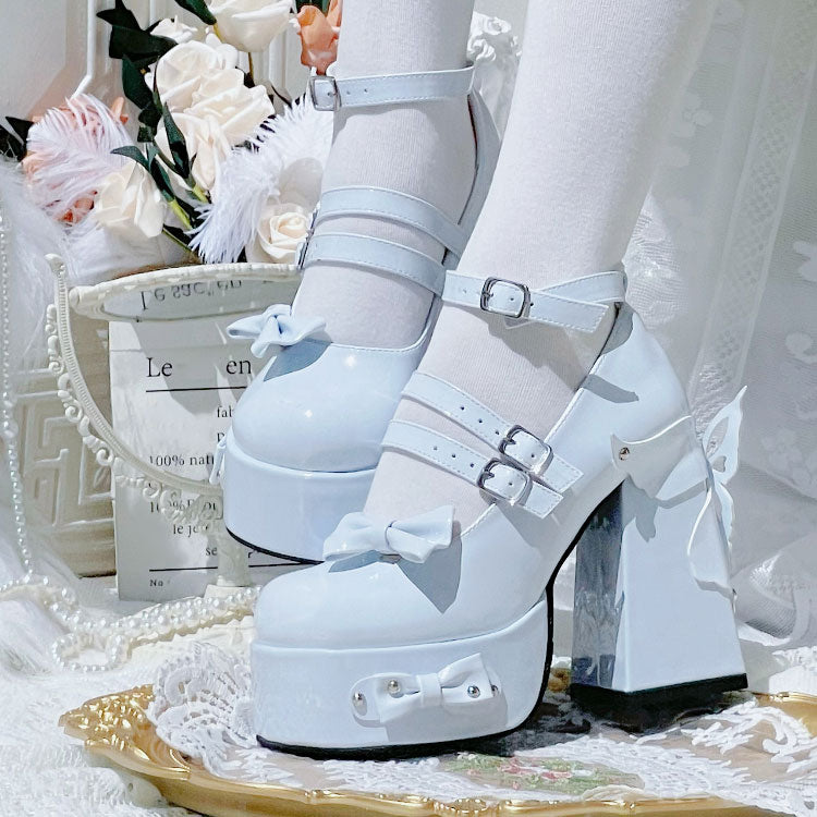 Butterfly Heels Shoes SE23196