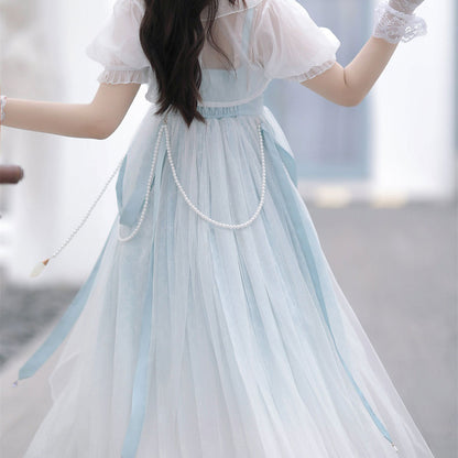 Butterfly Lace Hanfu Dress Set SE22686