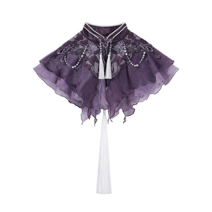 Butterfly Tassel Floral Dress Set SE23876