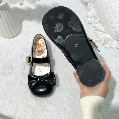 Cat Claw Bow Heel Shoes SE23916