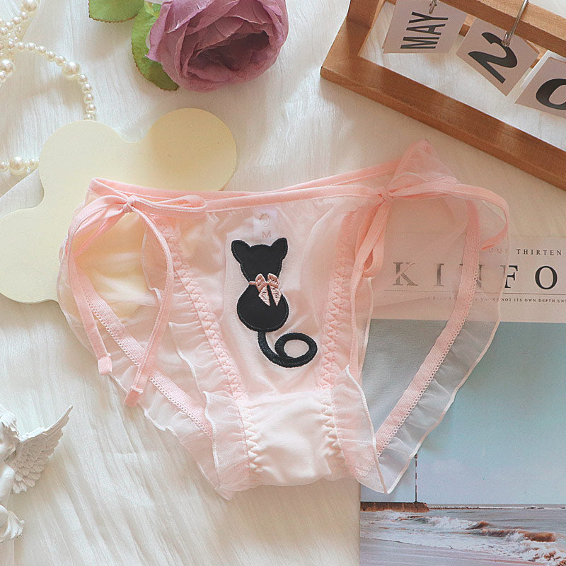 Cat Lace Panties SE23604