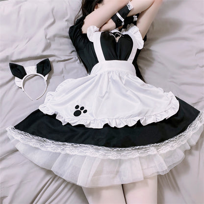 Cute Cat Bow Maid Dress SE23016
