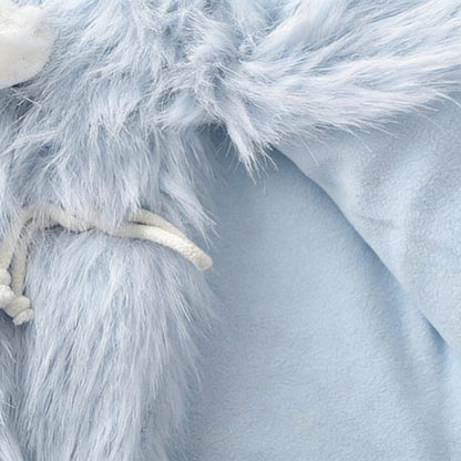 Cute Cat Plush Coat SE23817