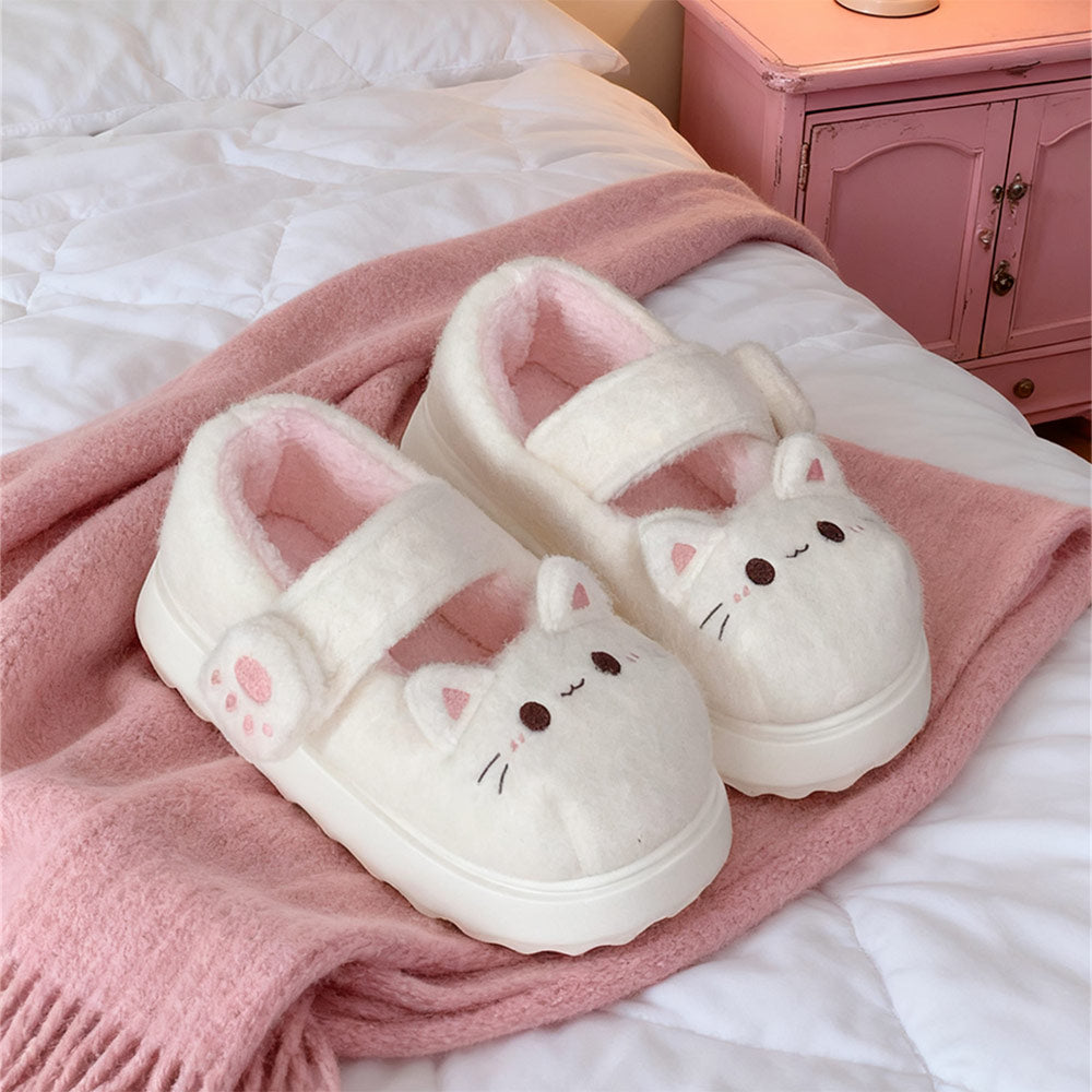 Cute Cat Warm Shoes SE23738
