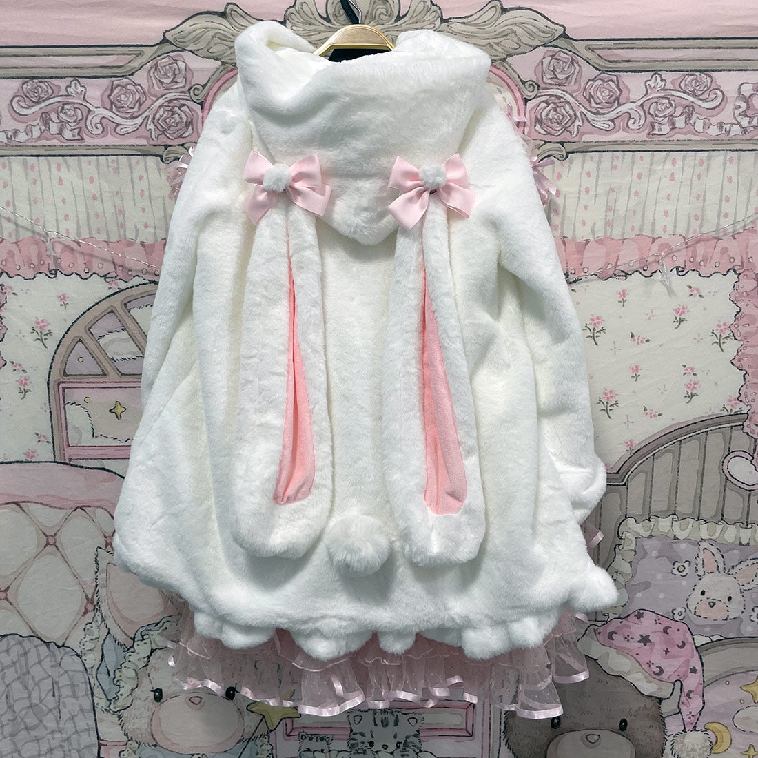 Cute Rabbit Hoodie Coat SE23803