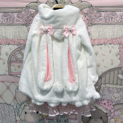 Cute Rabbit Hoodie Coat SE23803