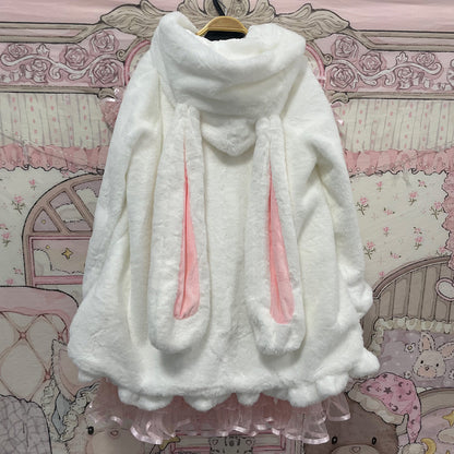 Cute Rabbit Hoodie Coat SE23803