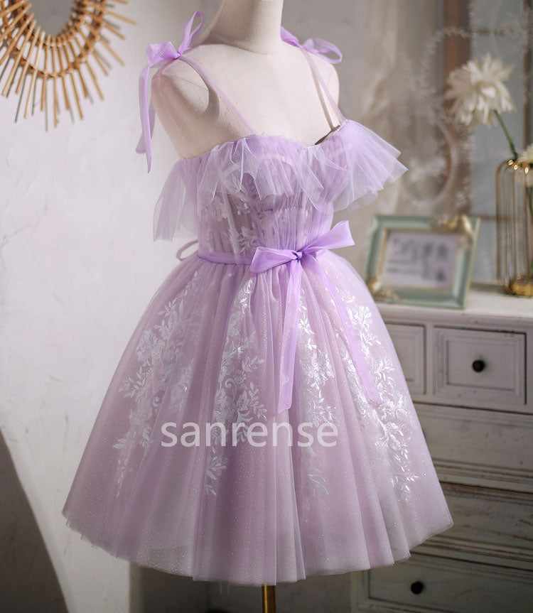 Dreamy Purple Flower Dress SE23301