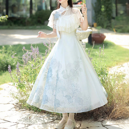 Elegant Lolita Floral Dress SE23889