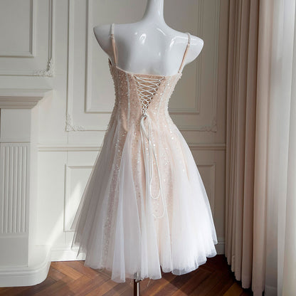 Elegant Mesh Sequin Dress SE23146
