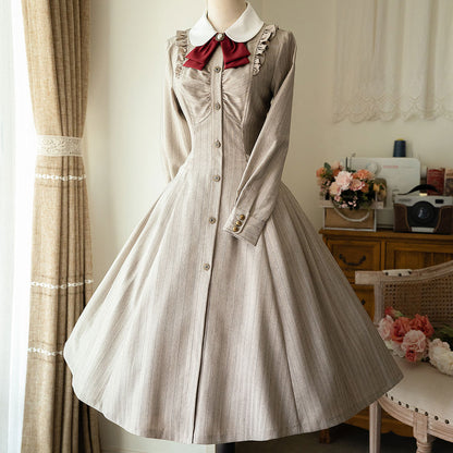 Elegant Striped Dress SE23270