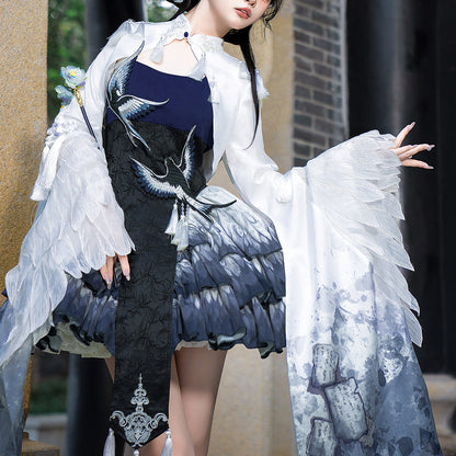 Elegant Swallow Lolita Dress Set SE23868