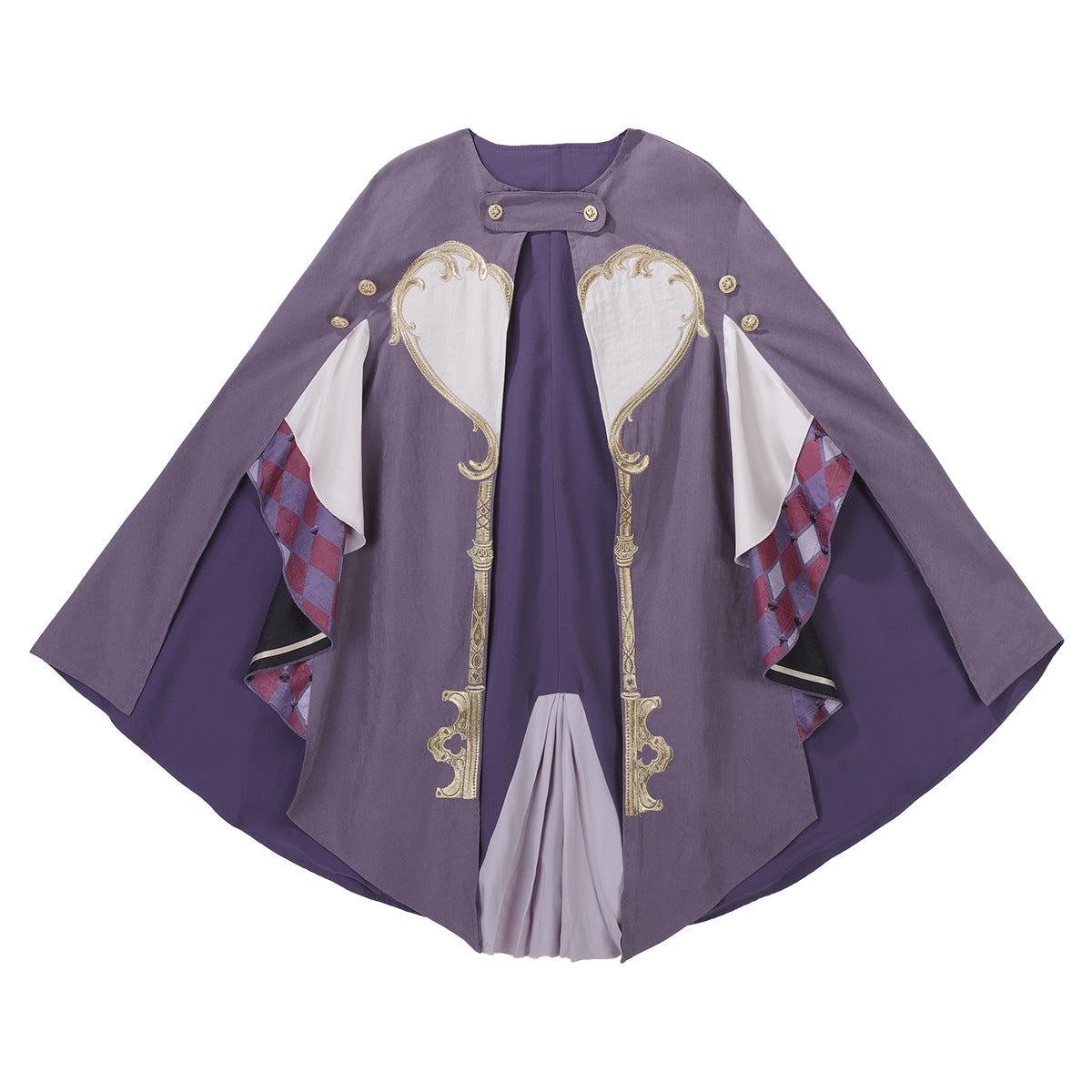 Embroidery Bow Purple Lolita Set SE23843