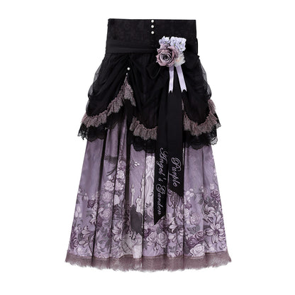 Floral Top Skirt Set SE23591