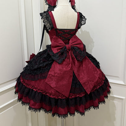 Flower Bow Lace Dress SE23710