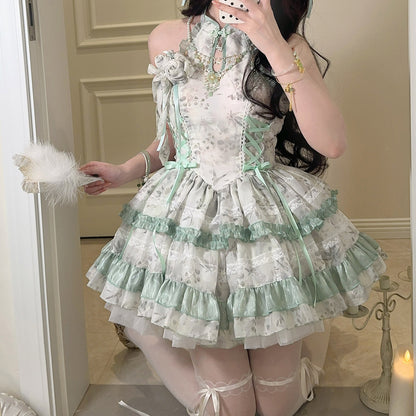 Flower Ribbon Dress SE23774