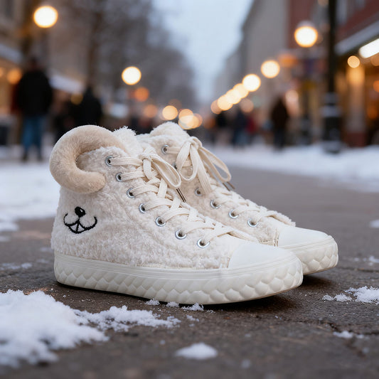 Fluffy Sheep Sneakers SE23807