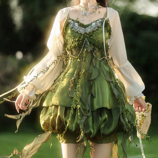 Forest Leaf Skirt Set SE23863