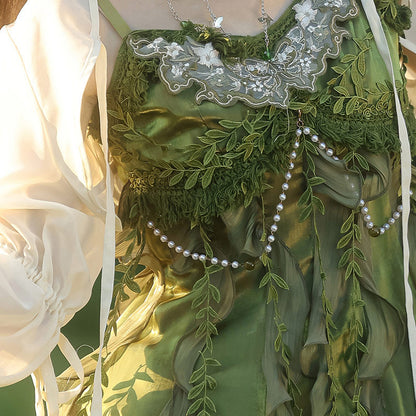 Forest Leaf Skirt Set SE23863