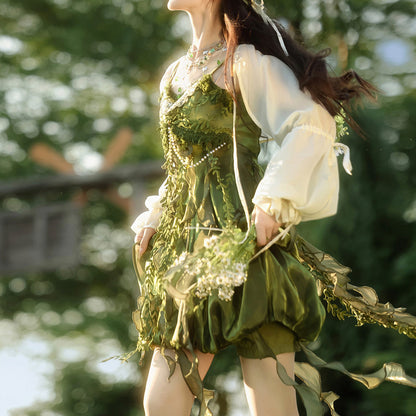 Forest Leaf Skirt Set SE23863