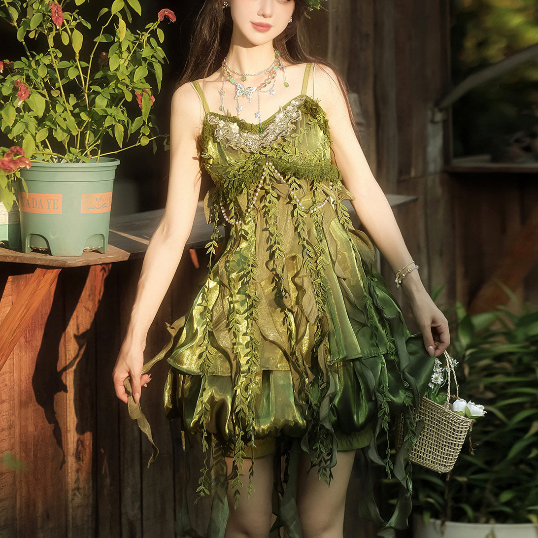 Forest Leaf Skirt Set SE23863