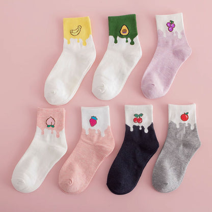 Fruit Strawberry Socks SE22862