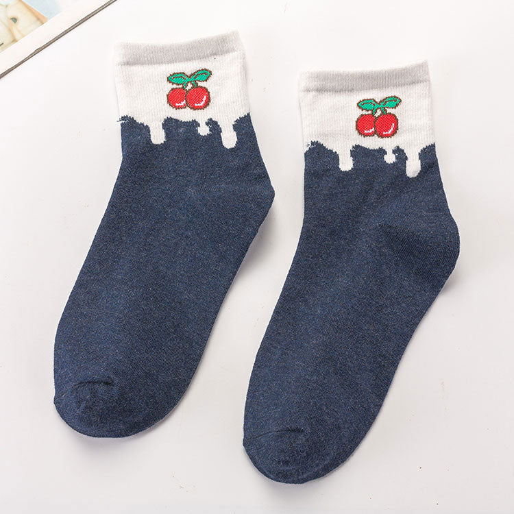 Fruit Strawberry Socks SE22862