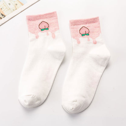 Fruit Strawberry Socks SE22862