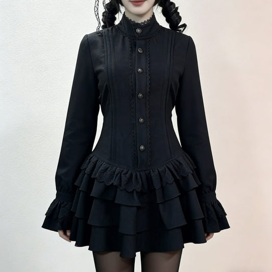 Gothic Long-Sleeve Dress SE23932