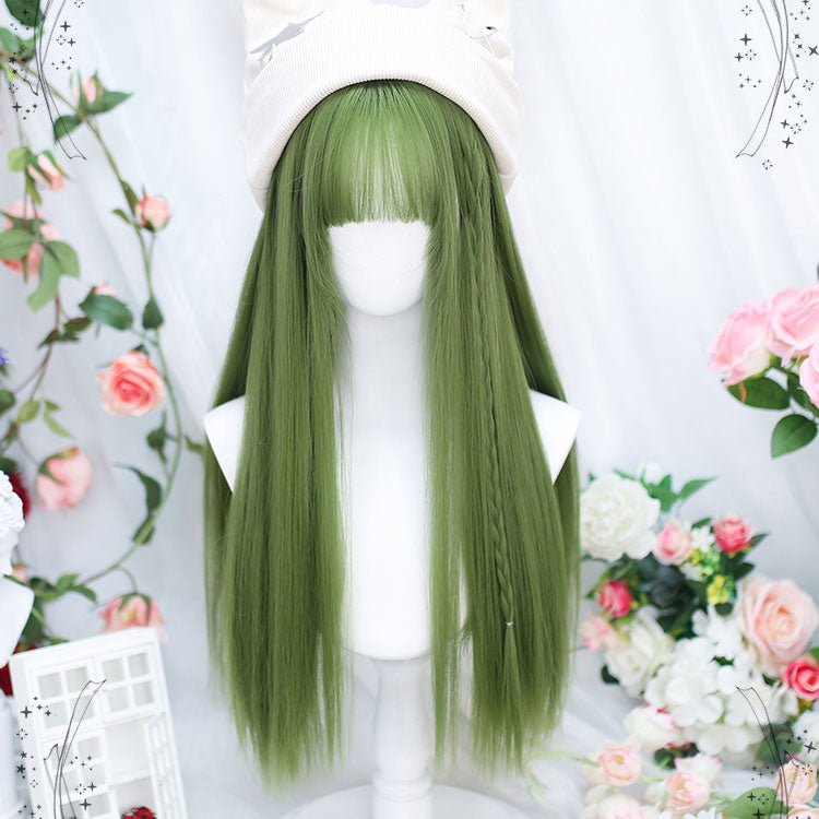 Green Cosplay Wigs SE23247