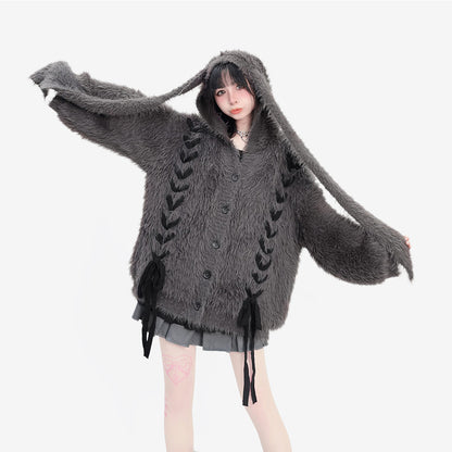 Grey Rabbit Mohair Sweater SE23747