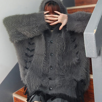 Grey Rabbit Mohair Sweater SE23747