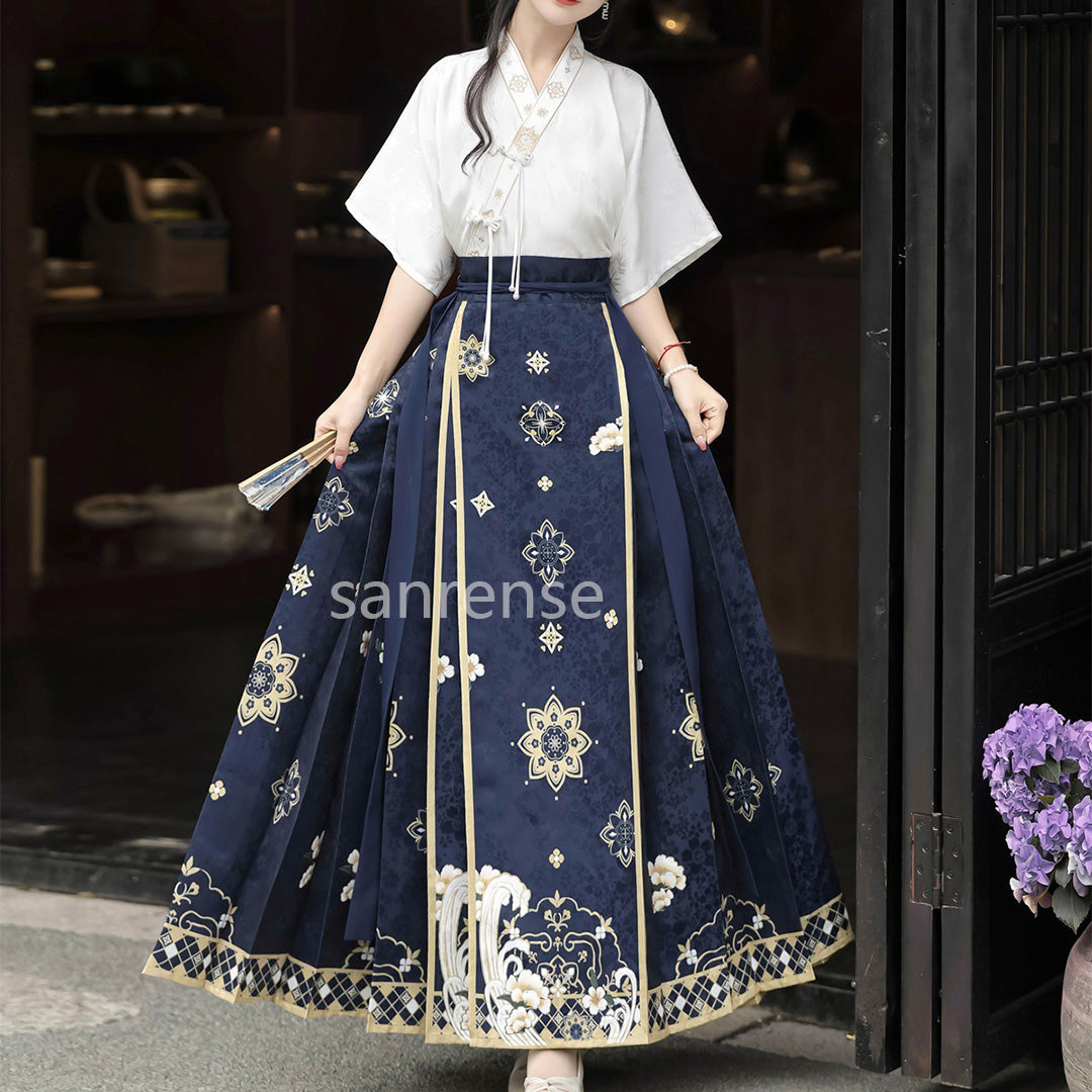 Hanfu Flower Skirt Set SE23298